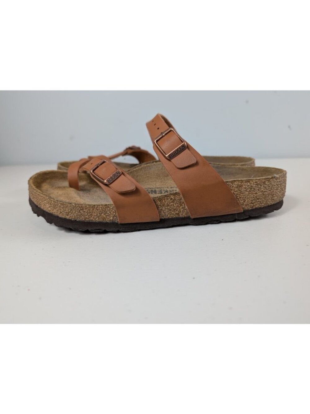 Birkenstock Mayari sandals in light brown women's size 7 - Picture 8 of 10